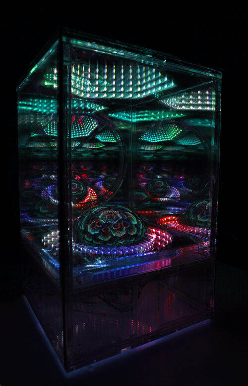 saturn submerged installation view